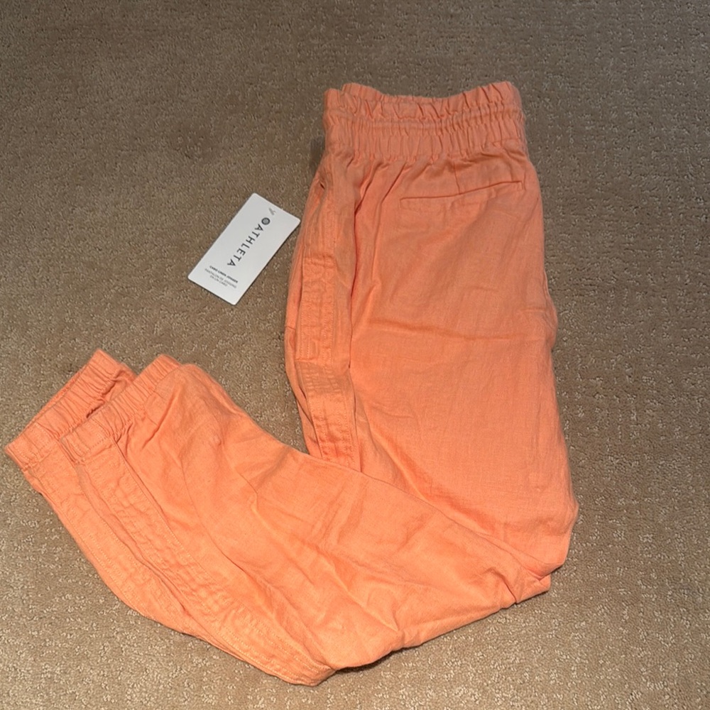 Athleta Orange Pants